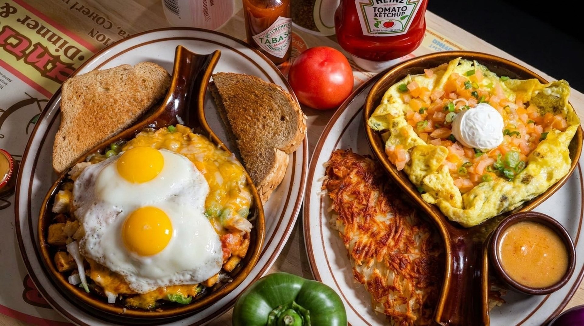 From breakfast on