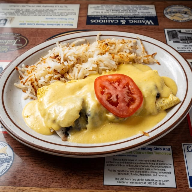 Chicken Omelette.